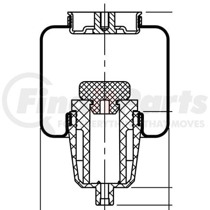 ContiTech 78422 Suspension Air Spring Kit SC31-OG11