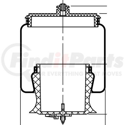 78360 by CONTITECH - Suspension Air Spring Kit - SK 125-101 P01, for Truck