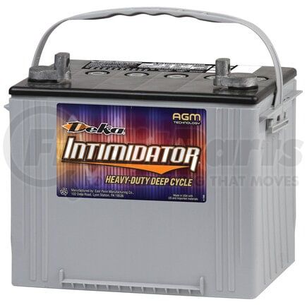 8A24 by DEKA BATTERY TERMINALS - 12 Volt AGM Sealed Valve Regulated Non-Spillable