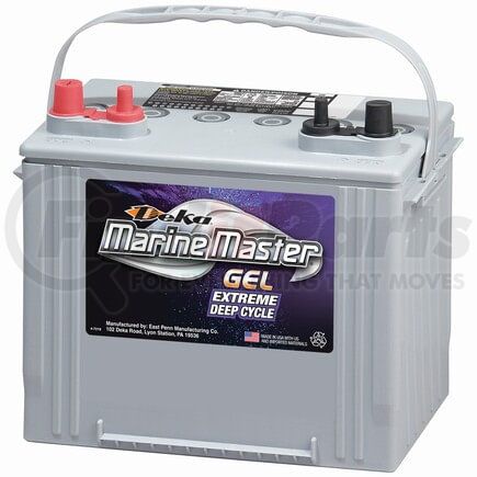 8G24M by DEKA BATTERY TERMINALS - 12 Volt Marine Sealed Valve Regulated Non-Spillable Gel