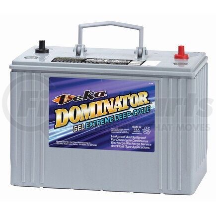 8G31 by DEKA BATTERY TERMINALS - 12 Volt Sealed Valve Regulated Non-Spillable Gel