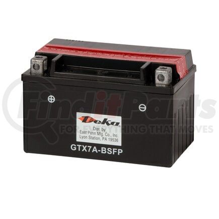 Deka Battery Terminals YTX7A-BSFP Vehicle Battery 12 Volt Standard AGM Power Sports Battery