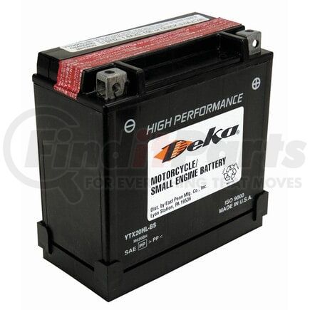 YTX20HL-BSFP by DEKA BATTERY TERMINALS - 12 Volt Standard AGM Power Sports Battery