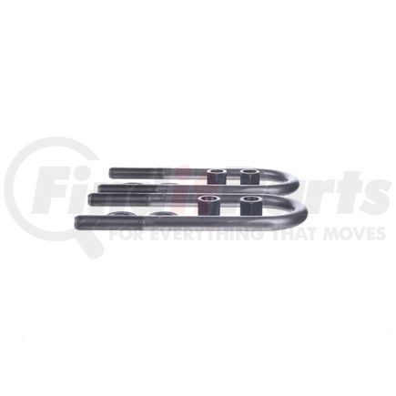 EUB815110 by MERITOR - Threaded U-Bolt - U-Bolt Assembly, Round Bend, 3/4 -14 Thd. X 3 W X 10 L