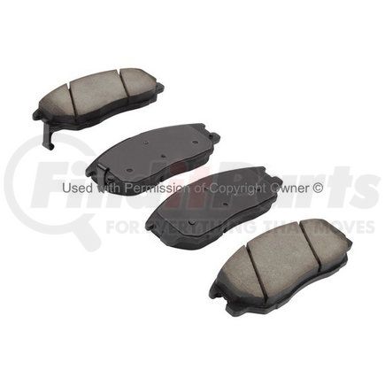 1000-1013C by MPA ELECTRICAL - Quality-Built Disc Brake Pad Set - Ceramic