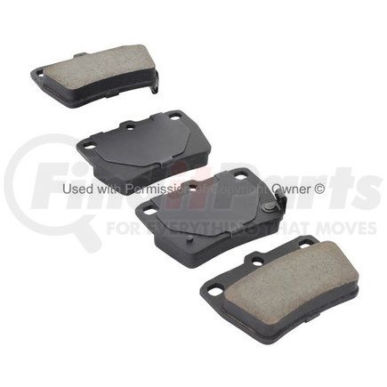 1000-1051M by MPA ELECTRICAL - QB Semi-Metallic Brake Pads