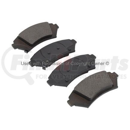 1000-1076M by MPA ELECTRICAL - QB Semi-Metallic Brake Pads