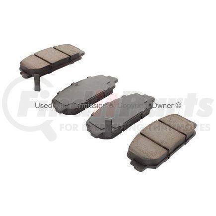 1000-1697C by MPA ELECTRICAL - Quality-Built Disc Brake Pad Set - Ceramic