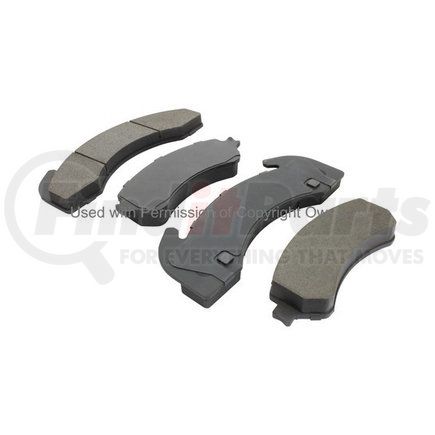 1001-0225M by MPA ELECTRICAL - Quality-Built Premium Semi-Metallic Brake Pads