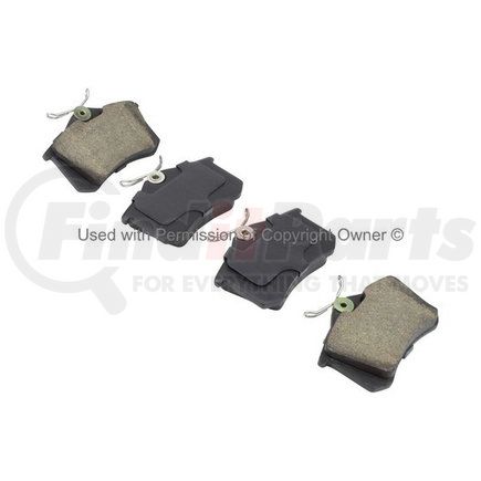 1002-0340M by MPA ELECTRICAL - Quality-Built Disc Brake Pad Set - Work Force, Heavy Duty