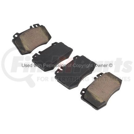 1003-0847AC by MPA ELECTRICAL - Quality-Built Black Series Ceramic Brake Pads w/ Hardware