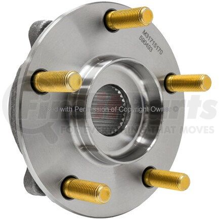 WH590493 by MPA ELECTRICAL - Wheel Bearing and Hub Assembly