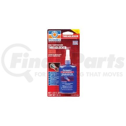 27240 by PERMATEX - Hi-Temp Threadlocker Red