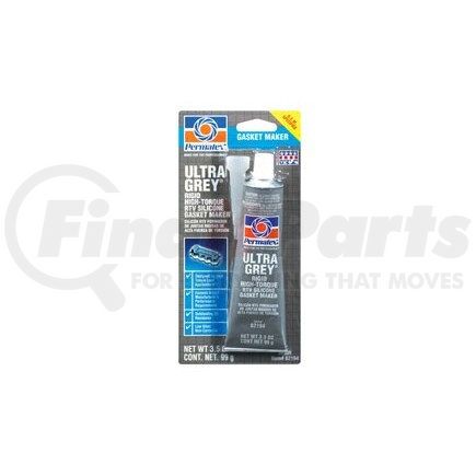 82194 by PERMATEX - Ultra Grey RTV Silicone Gasket Maker - 3.5 oz.