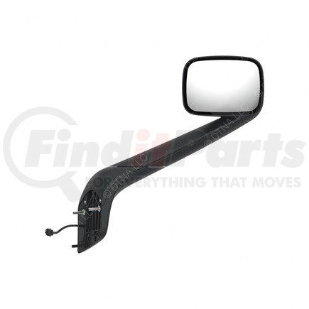 A22-77790-005 by FREIGHTLINER - Auxiliary Mirror - Hood Mounted, Long, Black, Right Hand