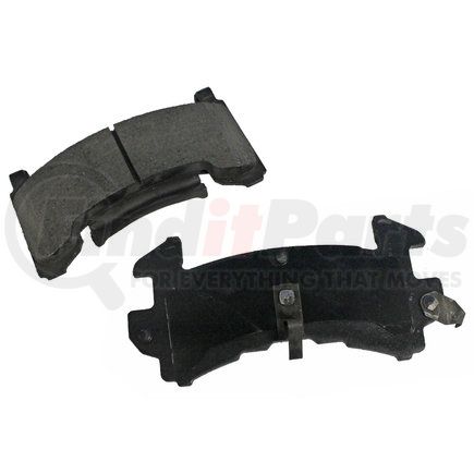 Custom Accessories AXCD154 Disc Brake Pad Set - Front or Rear, Ceramic, without Hardware, FMSI D154