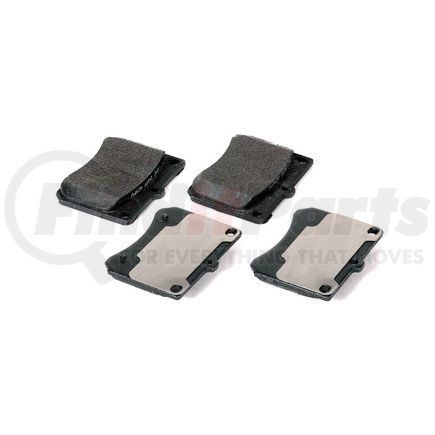 Custom Accessories AXCD473 Disc Brake Pad Set - Front, Ceramic, without Hardware, FMSI D473