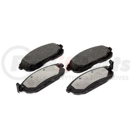 Custom Accessories AXCD430 Disc Brake Pad Set - Front, Ceramic, with Hardware, FMSI D430/D815/D526