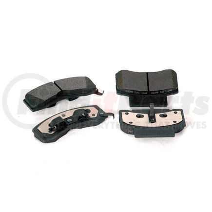 Custom Accessories AXCD459 Disc Brake Pad Set - Front, Ceramic, with Shims, FMSI D370/D459/D845