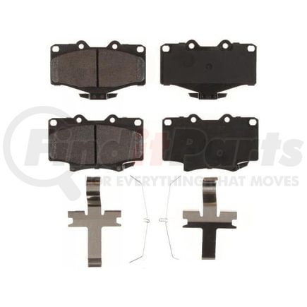 Custom Accessories AXCD611 Disc Brake Pad Set - Front, Ceramic, with Hardware, FMSI D611