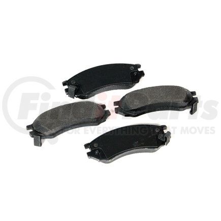 Custom Accessories AXCD507 Disc Brake Pad Set - Front, Ceramic, with Hardware, FMSI D507/D728
