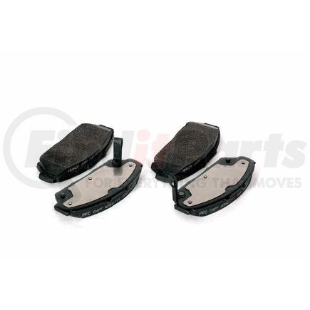 Custom Accessories AXCD617 Disc Brake Pad Set - Front, Ceramic, with Hardware, FMSI D617