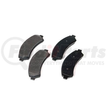 Custom Accessories AXCD726 Disc Brake Pad Set - Front, Ceramic, without Hardware, FMSI D726