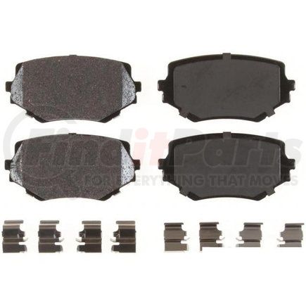 Custom Accessories AXCD680 Disc Brake Pad Set - Front, Ceramic, FMSI D680