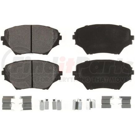 Custom Accessories AXCD862 Disc Brake Pad Set - Front, Ceramic, with Shims, FMSI D862
