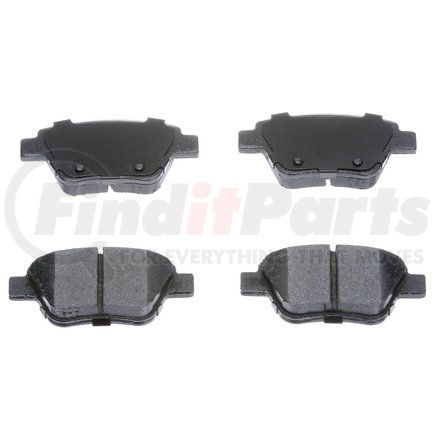 Custom Accessories AXCD1456 Disc Brake Pad Set - Rear, Ceramic, FMSI D1456
