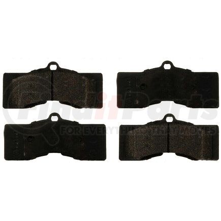 Custom Accessories AXMD8 Disc Brake Pad Set - Front or Rear, Semi-Metallic, FMSI D8, with Shims