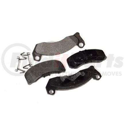 Custom Accessories AXMD346 Disc Brake Pad Set - Front, Semi-Metallic, FMSI D346