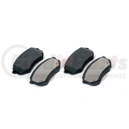 Custom Accessories AXMD433 Disc Brake Pad Set - Front, Semi-Metallic, FMSI D389/D433/D589, with Shims