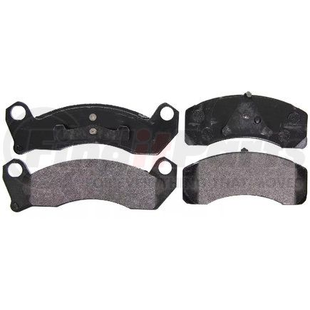 Custom Accessories AXMD499A Disc Brake Pad Set - Front, Semi-Metallic, FMSI D499A