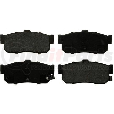 Custom Accessories AXMD540A Disc Brake Pad Set - Front, Semi-Metallic, FMSI D540A