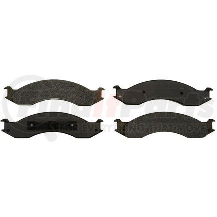 Custom Accessories AXMD557 Disc Brake Pad Set - Front, Semi-Metallic, FMSI D557