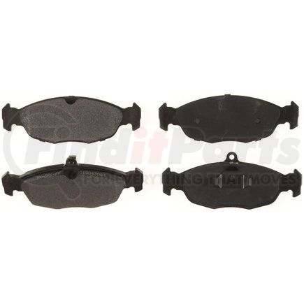 Custom Accessories AXMD688 Disc Brake Pad Set - Front or Rear, Semi-Metallic, FMSI D688