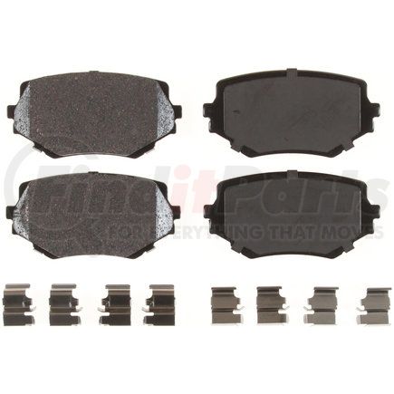Custom Accessories AXMD680 Disc Brake Pad Set - Front, Semi-Metallic, FMSI D680