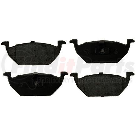 Custom Accessories AXMD768 Disc Brake Pad Set - Front, Semi-Metallic, FMSI D768