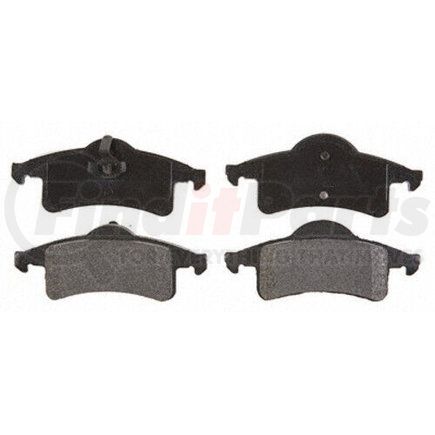 Custom Accessories AXMD791 Disc Brake Pad Set - Rear, Semi-Metallic, FMSI D791, with Wear Sensors