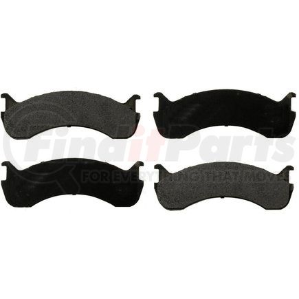 Custom Accessories AXMD786 Disc Brake Pad Set - Front or Rear, Semi-Metallic, FMSI D786