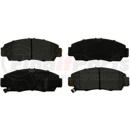 Custom Accessories AXMD787 Disc Brake Pad Set - Front, Semi-Metallic, FMSI D787/D959/D1276, with Shims