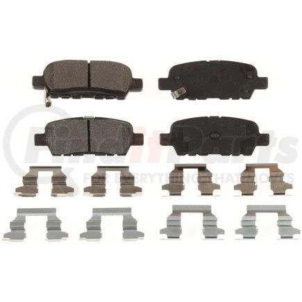 Custom Accessories AXMD905 Disc Brake Pad Set - Rear, Semi-Metallic, FMSI D905, with Shims