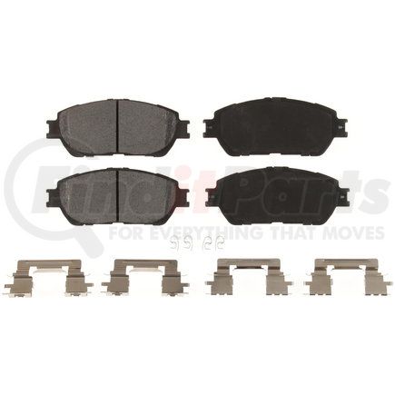 Custom Accessories AXMD906 Disc Brake Pad Set - Front, Semi-Metallic, FMSI D906, with Shims