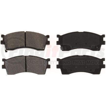 Custom Accessories AXMD889 Disc Brake Pad Set - Front, Semi-Metallic, FMSI D889, with Shims
