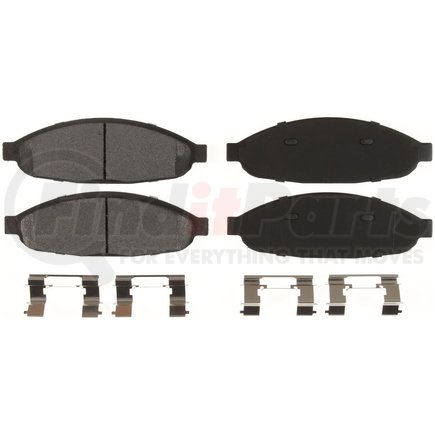 Custom Accessories AXMD997 Disc Brake Pad Set - Front, Semi-Metallic, FMSI D997, with Shims