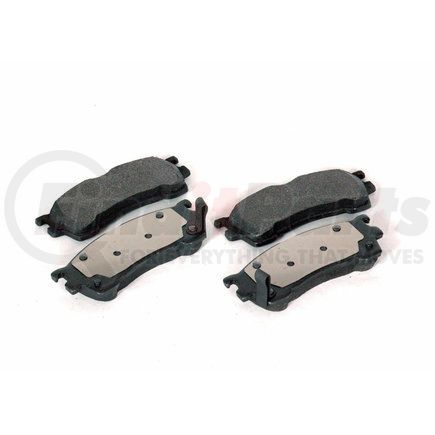 Custom Accessories AXOD637 Disc Brake Pad Set - Front, Organic, FMSI D637