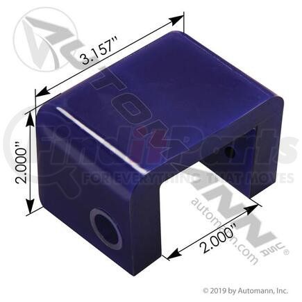 M13351UB by AUTOMANN - HOOD BUMPER PETERBILT