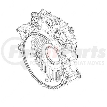 DDE A4710151103 by DETROIT DIESEL - Clutch Flywheel Housing