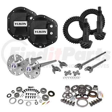 YGK054STG4 by YUKON - Stage 4 Re-Gear Kit upgrades front/rear diffs; 24 spl; incl covers/fr/rr axles